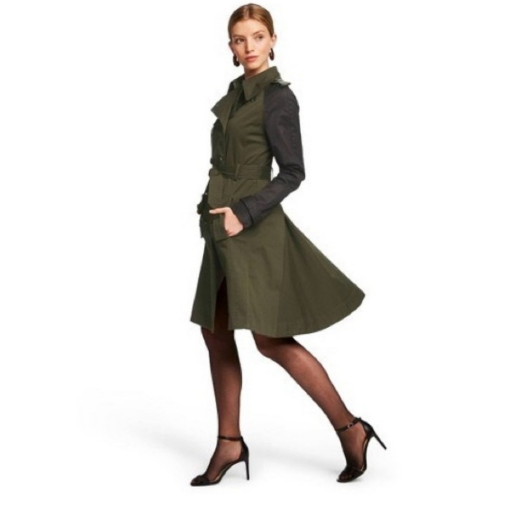 Altuzarra For Target Olive Trench Coat